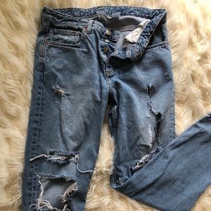 H&M Women’s Boyfriend Jeans size 27